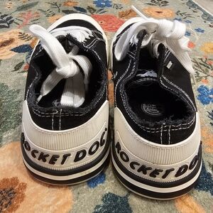 Rocket Dog Kids Black and White Sneakers